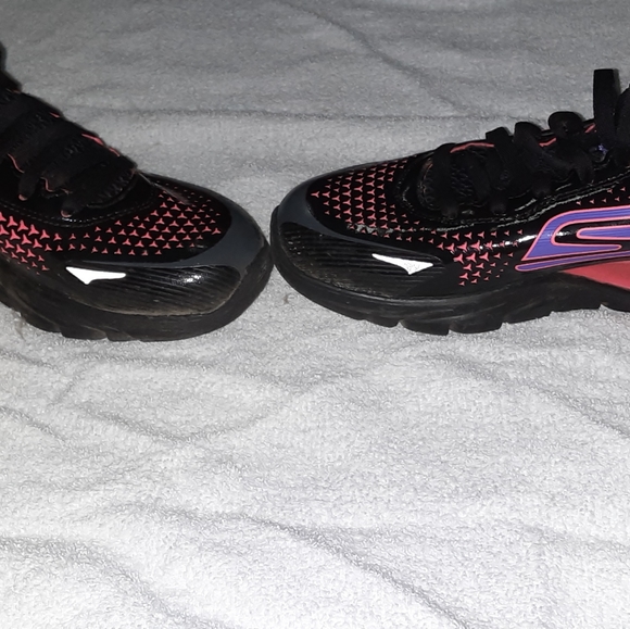 2 PAIR BUNDLE! Nike Revolution 2 & Skechers GOmeb Running Athletic Shoes Sz 6 - Picture 4 of 10